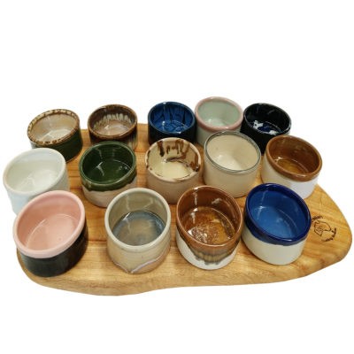 Handmade bowl selection