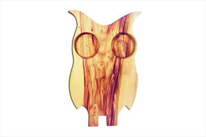 Owl Shaped Antipasto Platter is made from our kiln dried camphor laurel timber